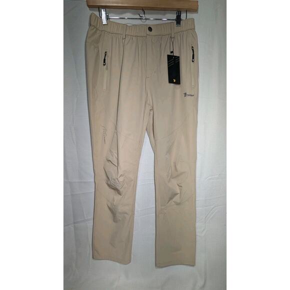 Trr Outdoor Sports Mens Nylon Hiking Pants Sz XL Camping Outdoors Zip Pockets - Picture 4 of 8